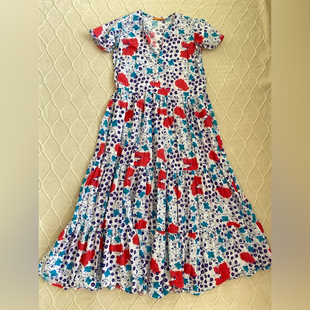 Oliphant - Petite Fleur Maxi Dress size M - Picture 2 of 5